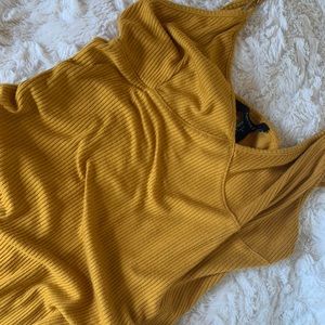 Mustard color bodysuit